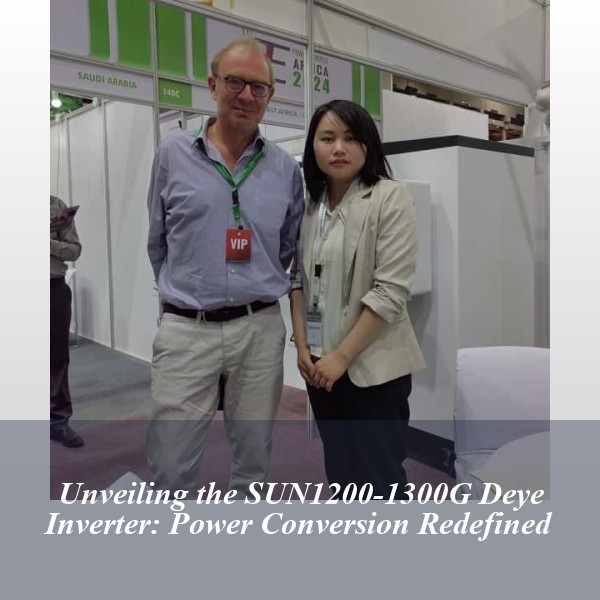 Unveiling the SUN1200-1300G Deye Inverter: Power Conversion Redefined